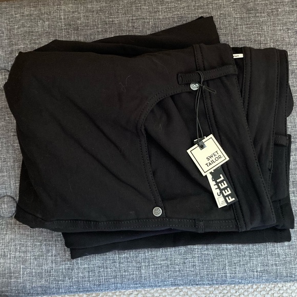 Swet Tailor | Pants | Swet Tailor The Relaxed Fit Pants In Black | Poshmark